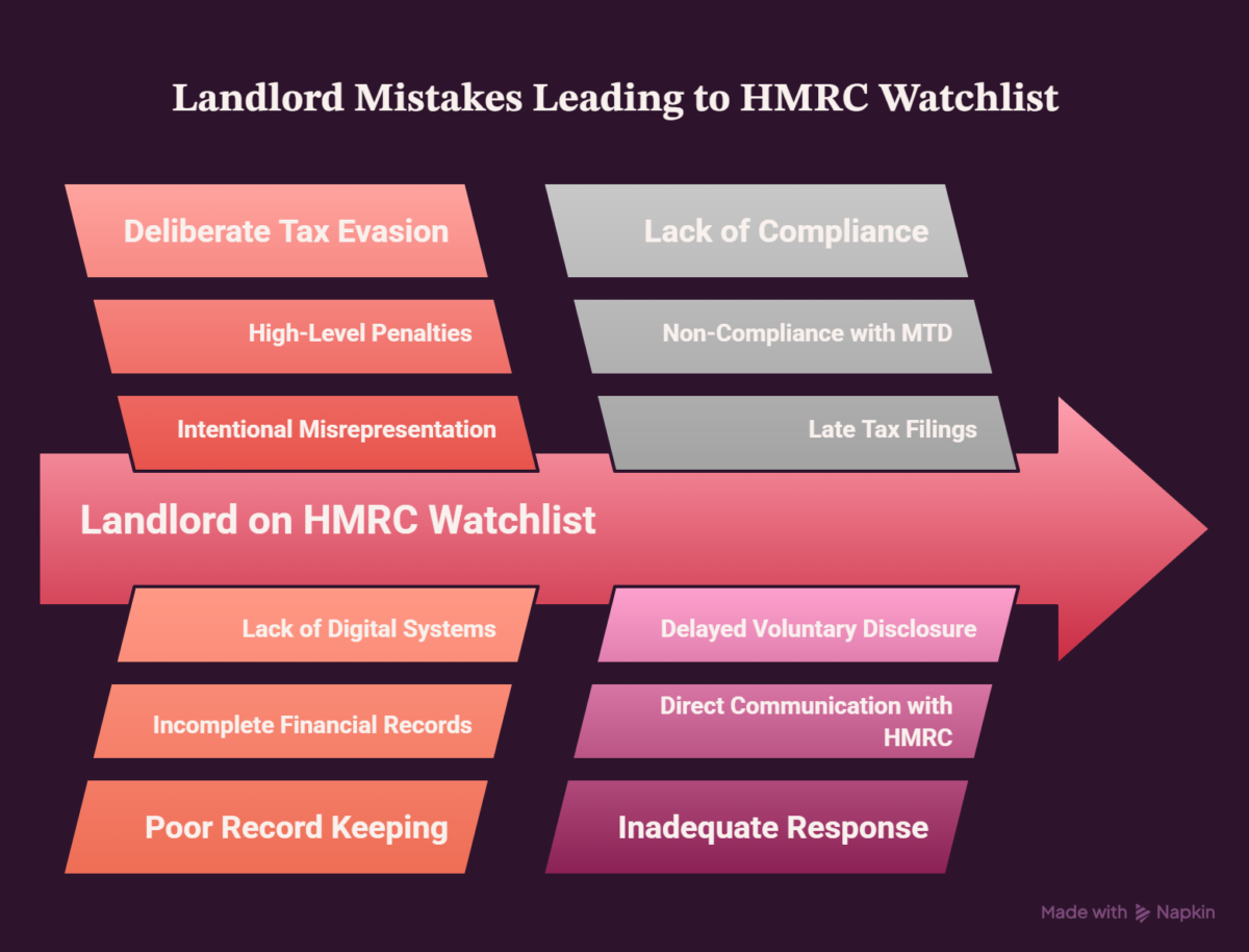 Mistakes Landlords Make That Can Land Them on HMRC's Watchlist